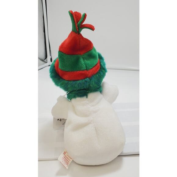 TY Beanie Babies "Snow Girl" 2000 & "Kringle"2004 Christmas Holiday Set of 2 - Picture 6 of 10